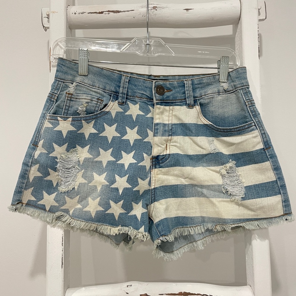 USA American Flag Shorts